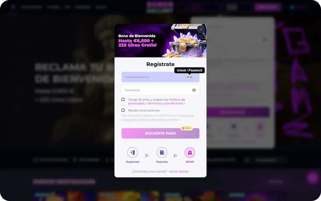 registro en el casino slotsgallery